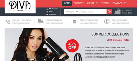 Fashion Website Development Fashion Website Development