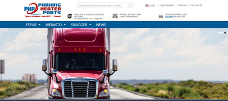 Auto Parts Website Development Auto Parts Website Development